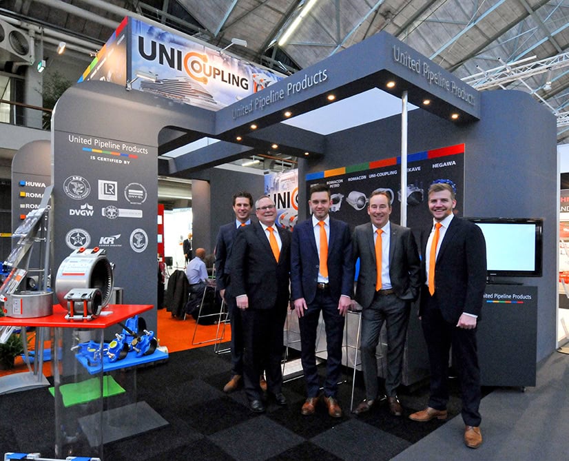 UNI-Coupling Sales Team Aquatech Amsterdam 2015